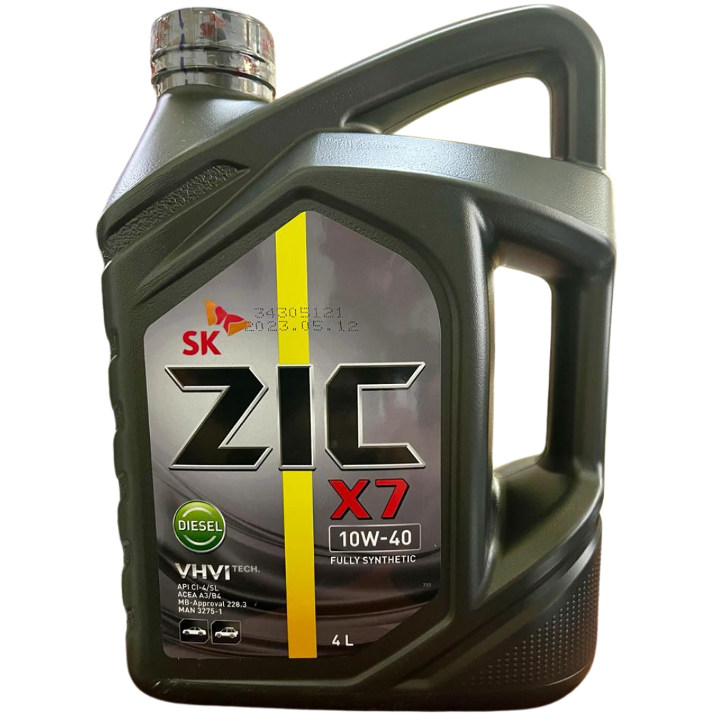 Aceite 10W40 ZIC X7 VHVITech Full Sintetico 4lt