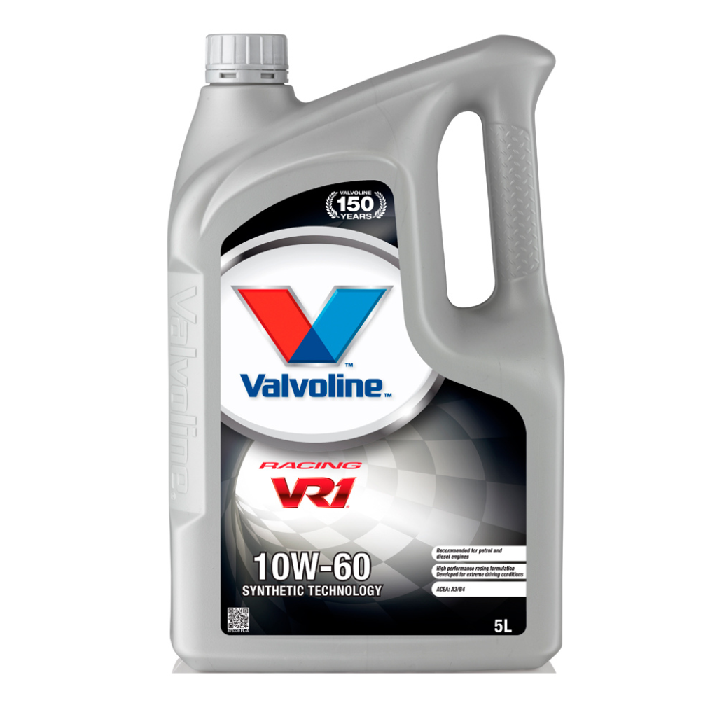 Aceite 10W60 Valvoline Vr1 Racing 5Lts