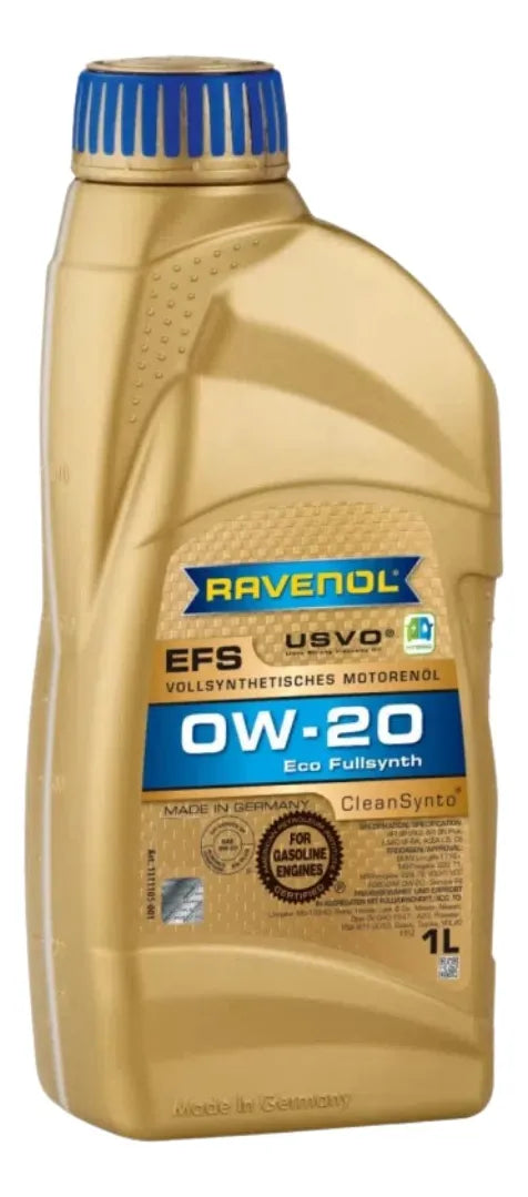 Aceite Lubricante 0W20 Ravenol EFS ECOFULLSYNTH 1lt