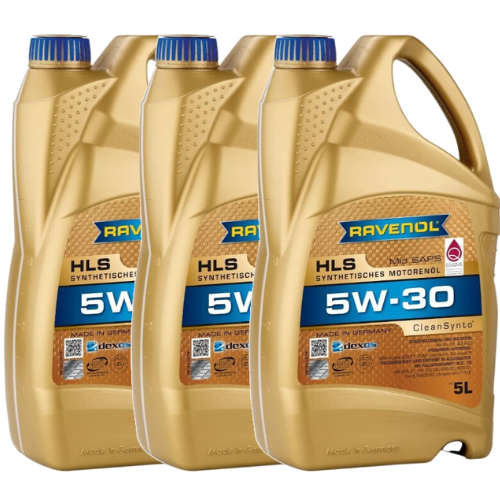 Aceite Para Motor Ravenol Sintético Hls Sae 5w-30 Para Autos, Pickups & Suvs - 15 Litros
