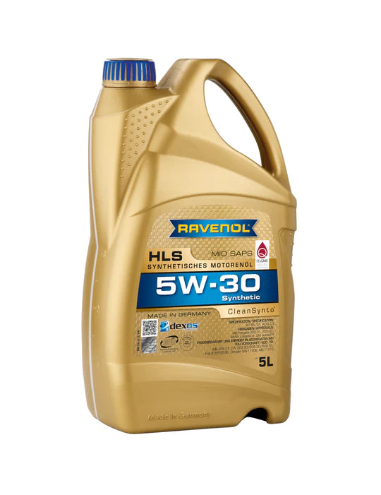 Aceite Para Motor Ravenol Sintético Hls Sae 5w-30 Para Autos, Pickups & Suvs - 5 Litros