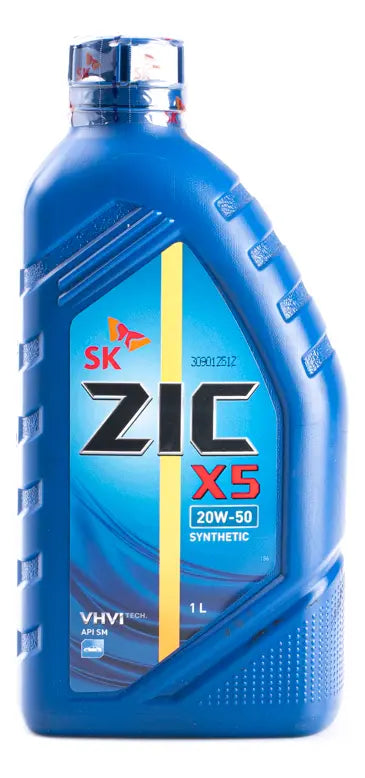 Aceite 20W50 API SN Sintetico ZIC 1lt / 060210006