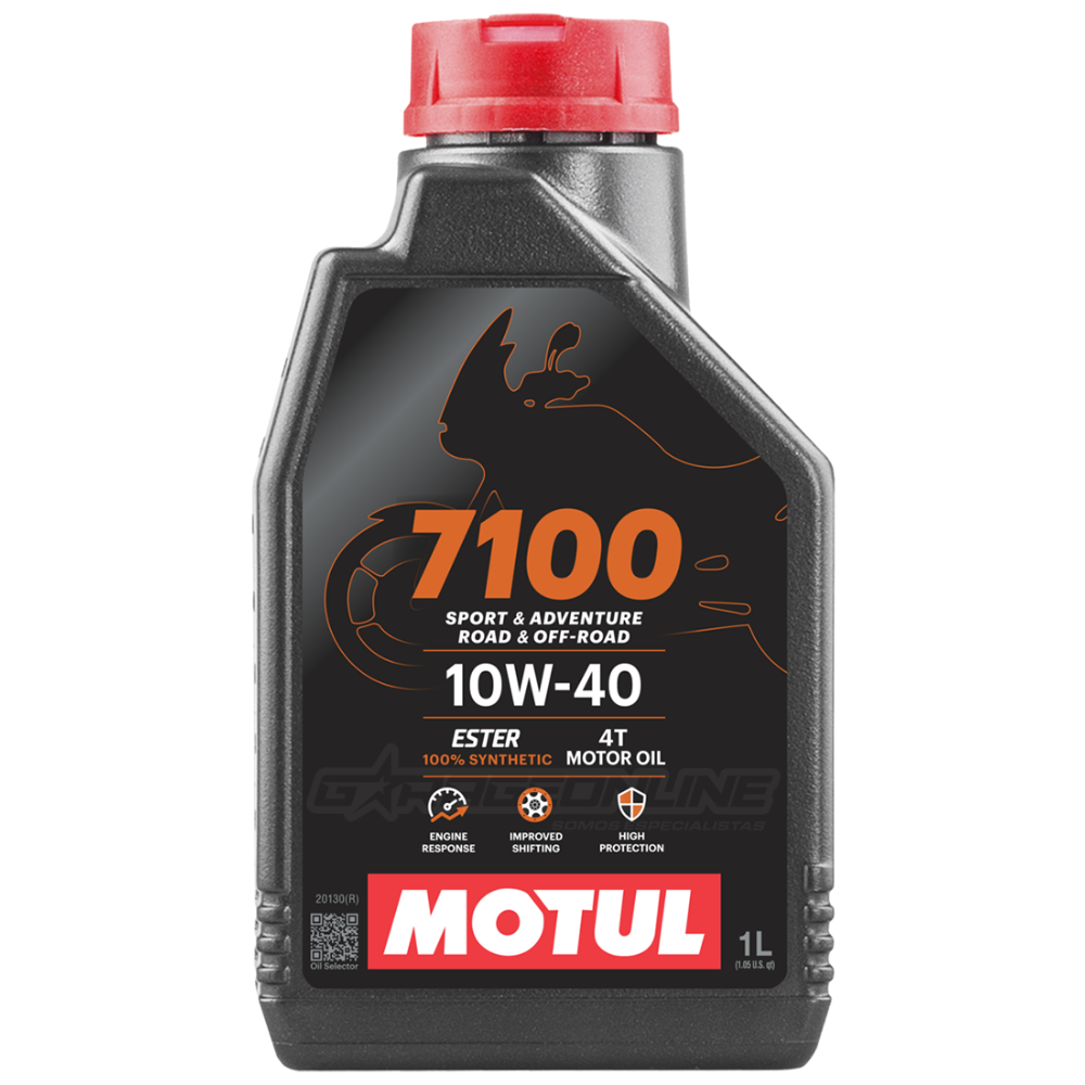 Aceite 10W40 Motul 4T 7100 Ma2 1Lt Sintetico / 9952266