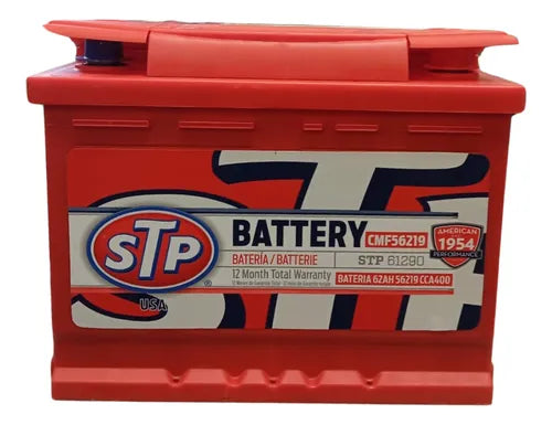 Bateria 62AMP STP 400CCA CMF56219 B Grueso (- +)