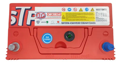 Bateria 45AMP STP / Ns60 55B24R Cca370 L236-An128-A (+ -)