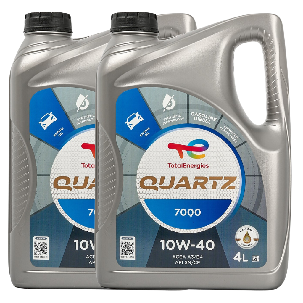 Aceite 10W40 Total Quartz 7000 Diesel Sl/Cf 8lts