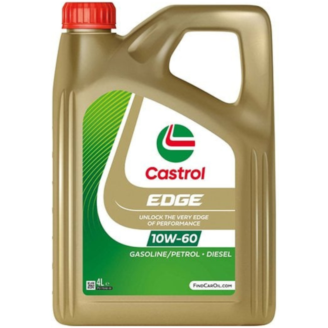 Aceite para Motor 10W60 Castrol Edge Supercar Titaniun 4lts