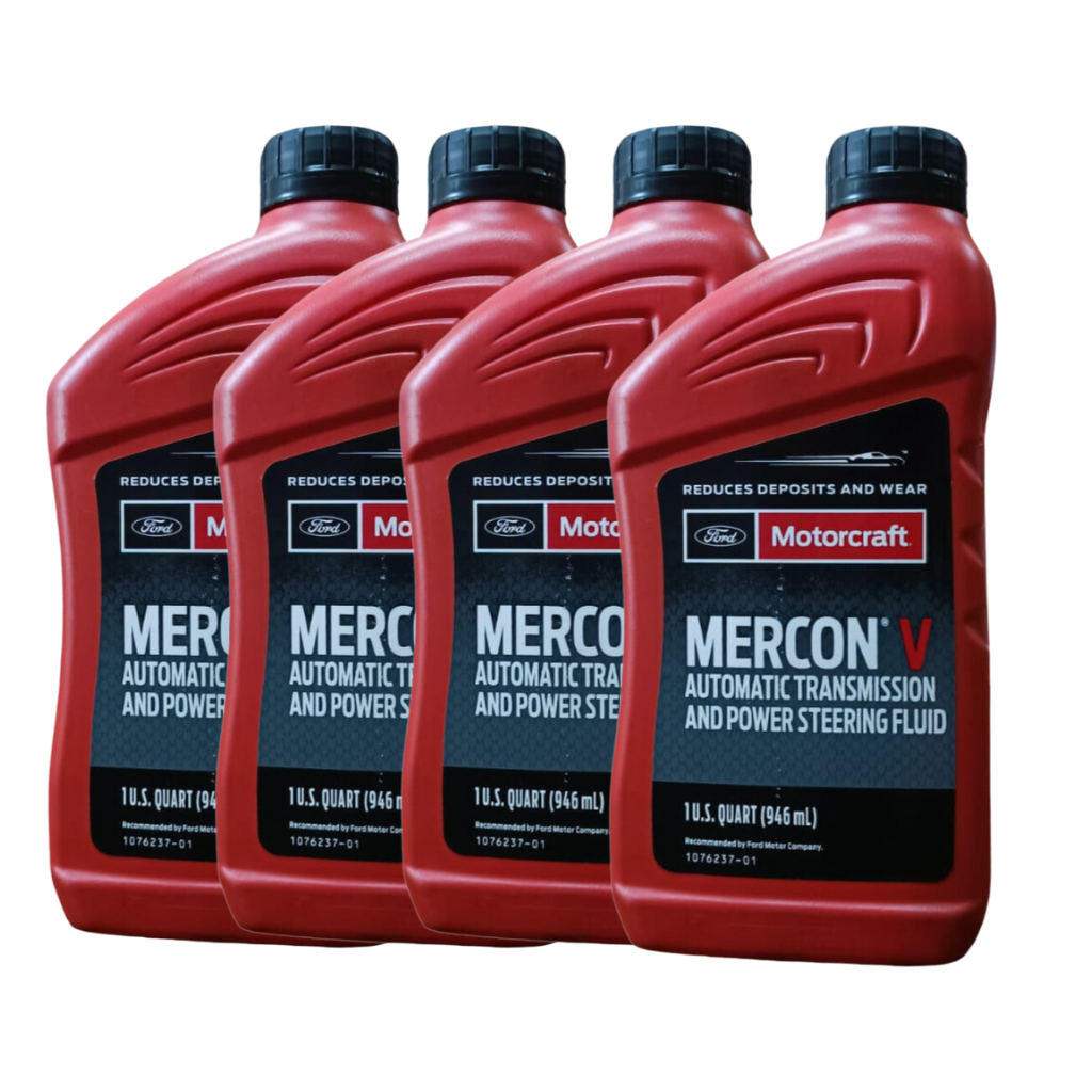 Pack 4 Aceite Caja Automática ATF Mercon V Ford Motorcraft - 946 ML