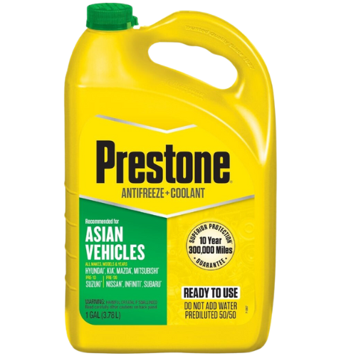 Anticongelante Refrigerante Coolant Prestone Asian Green 50/50 1 GL
