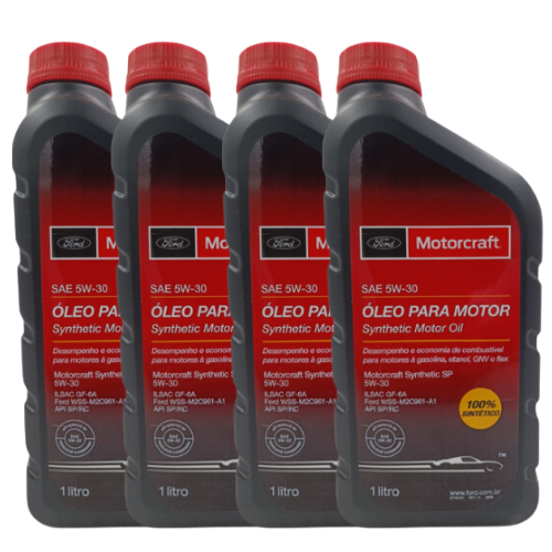 Pack 4 Aceite 5W30 Motorcraft Full Synthetic 1Lt. /
