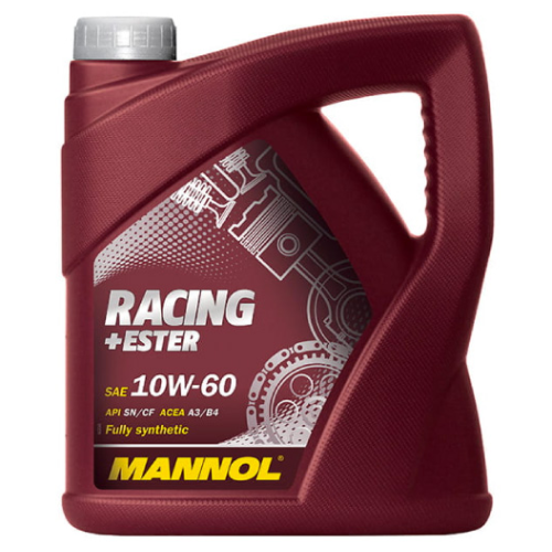 Aceite 10w60 Mannol Racing + Ester Full Synthetic 4Lts