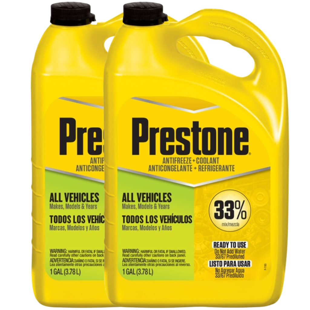 Pack 2 Anticongelante Refrigerante Coolant Prestone Extended Life 33% x 2 GLS