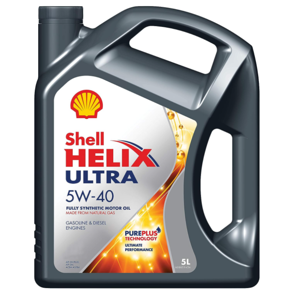 Aceite 5W40 SHELL Helix Ultra 5lts.