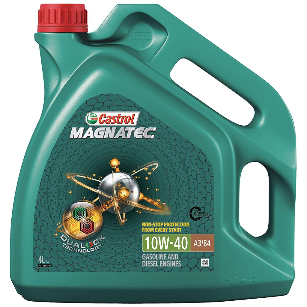 Aceite para Motor Castrol Magnatec 10W40 A3/B4 4lts