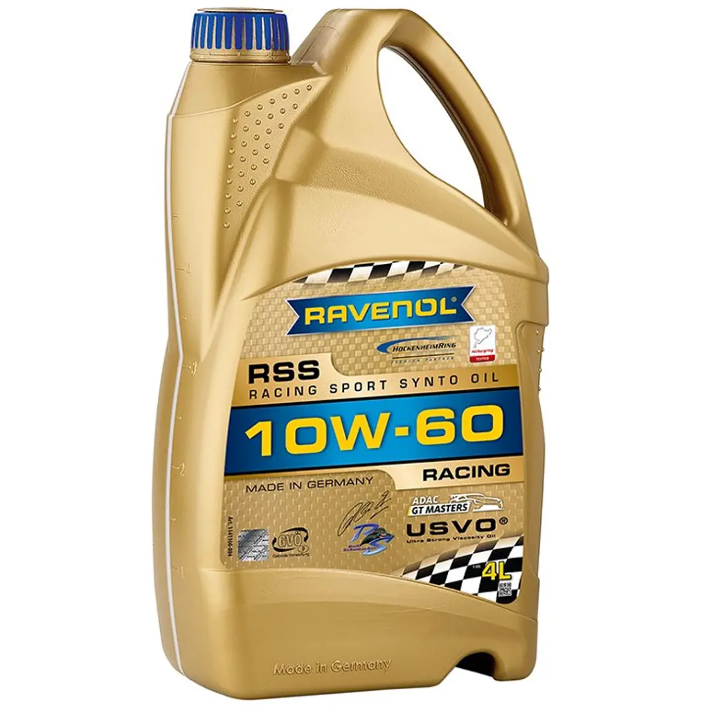 Aceite Lubricante 10w60 Ravenol Racin Rss Full Sintetic 5lts
