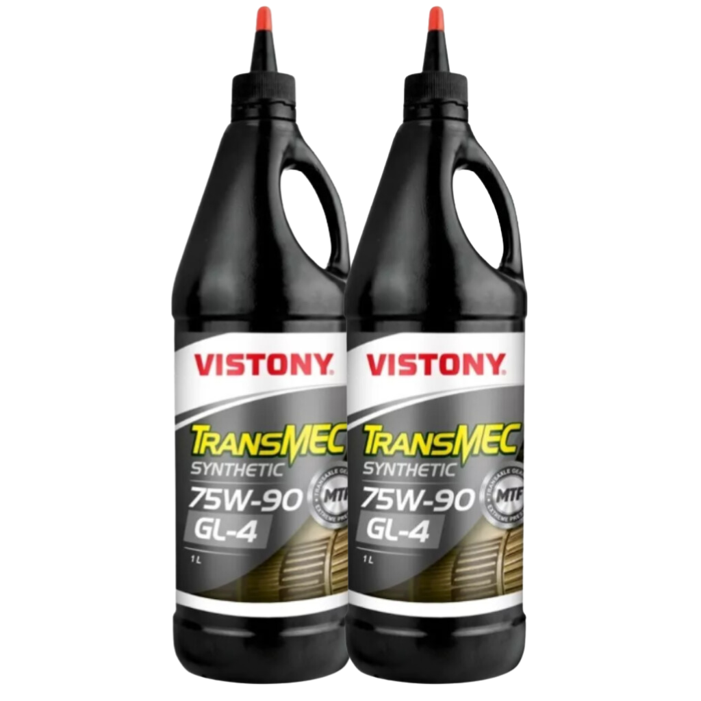 Pack 2 Aceite 75W90 Vistony TransMec GL-4 Synthetic 1lt