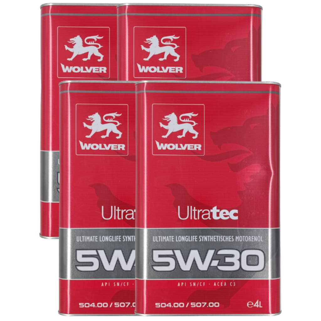 Aceite Motor Wolver 5w30 100% Sintetico 20.000 km - 16 Litros