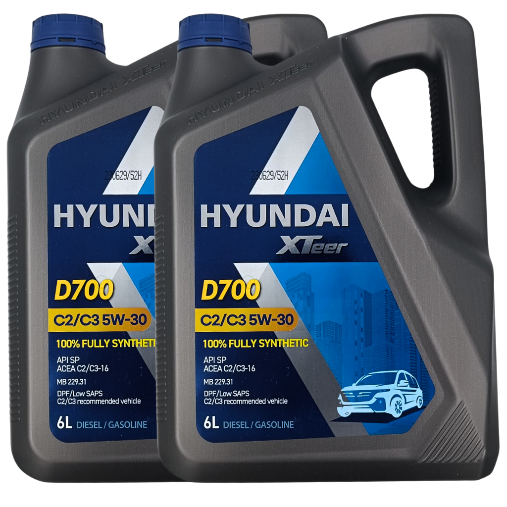 Aceite para motor 5W30 Hyundai Xteer Sintetico Diesel Ultra C3 Dpf - 12 Lts.