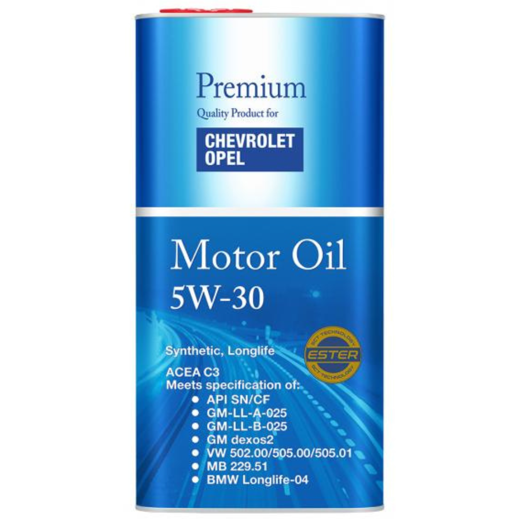 Aceite 5W30 Chevrolet - Opel Sn/Cf C3 Dpf 5Lt. 701986