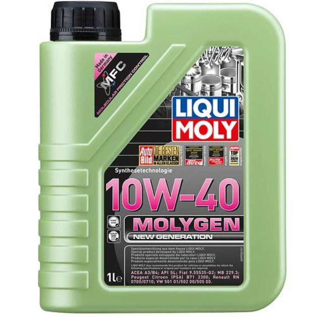 Aceite 10W40 Liqui Moly Molygen New Generation 1lt