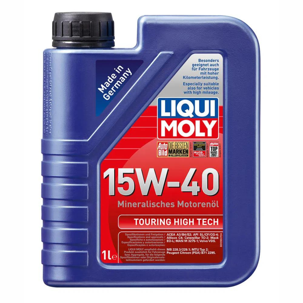 Aceite 15W40 Liqui Moly Touring High Tech 1lt
