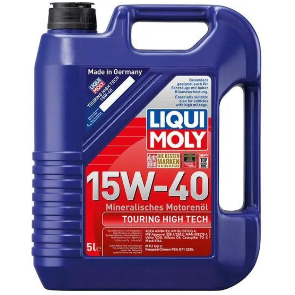 Aceite 15W40 Liqui Moly Touring High Tech SL/CF 5lt