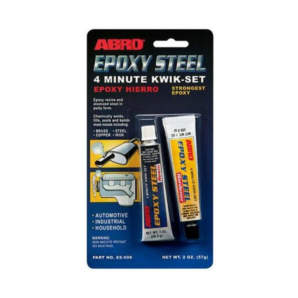 Acero Liquido Automotriz 4 Minutos Abro 57gm