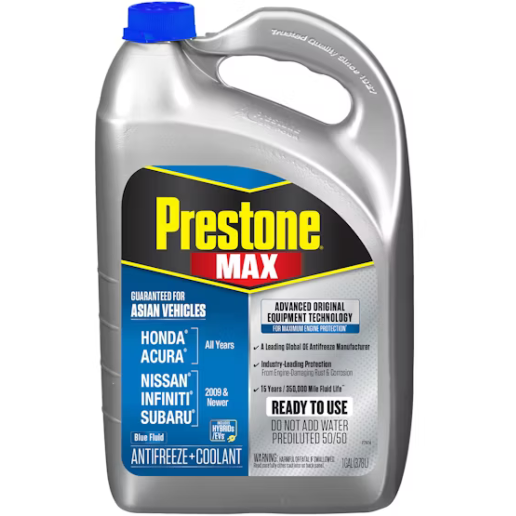 Refrigerante Anticongelante Prestone Asian Blue Antifreeze/Coolant 50/50 1GL 01PRAF6300