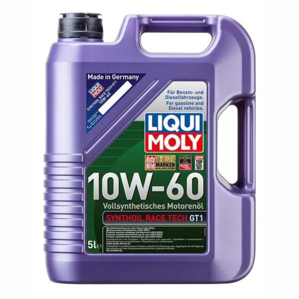 Aceite 10W60 Liqui Moly Synthoil Race Tech GT1 5Lts. / 701219