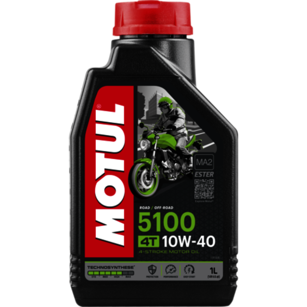 Aceite 10W40 Motul 4T 5100 MA2/SL 1lt