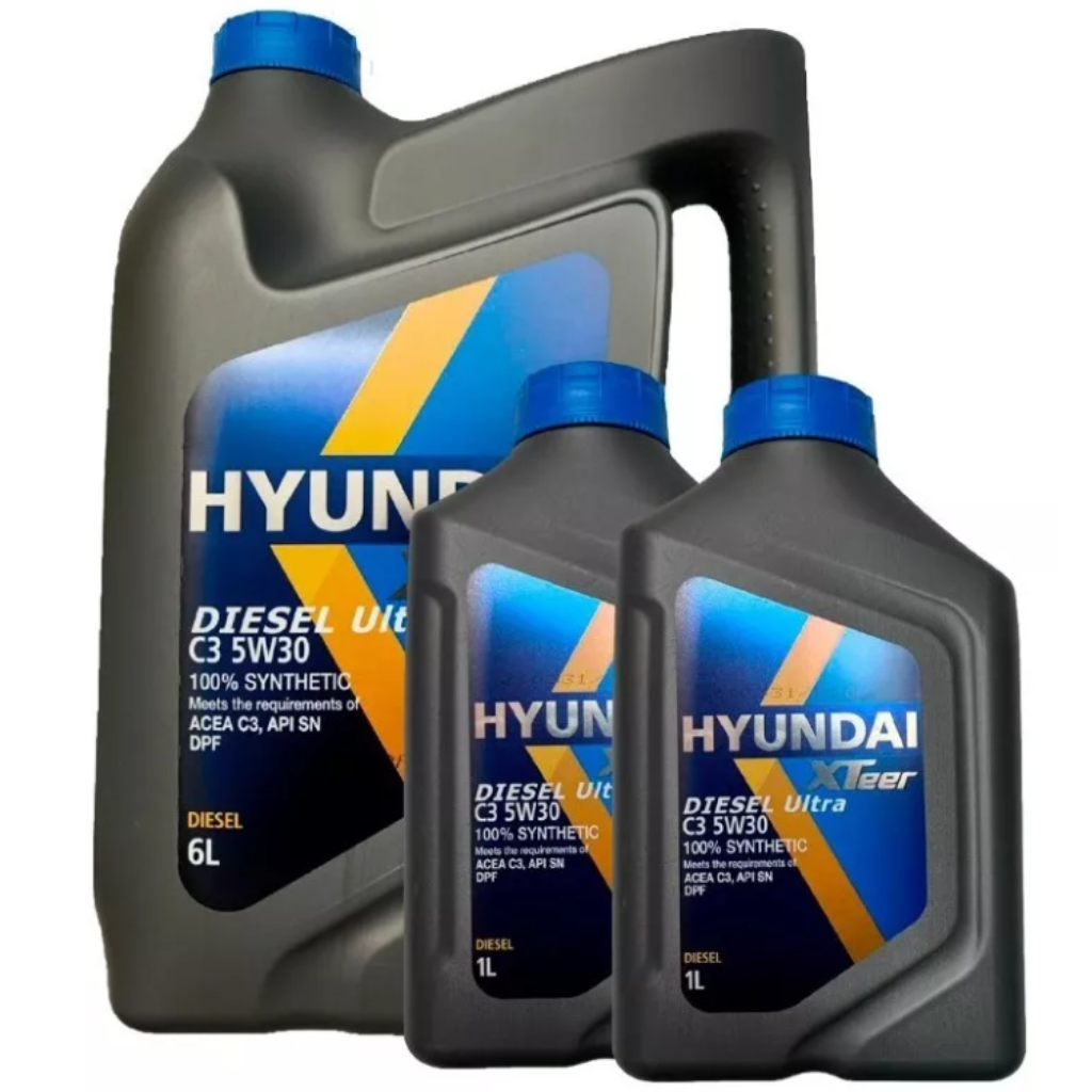 Aceite Para Motor Sintetico Xteer Ultra 5w30 Hyundai 8 Lts