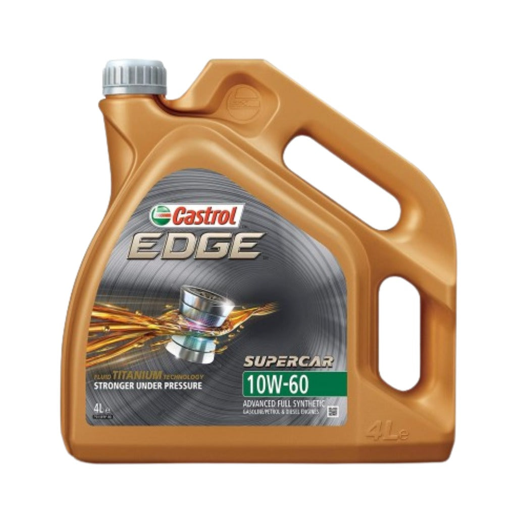 Aceite para Motor 10W60 Castrol Edge Supercar Titaniun 4lts