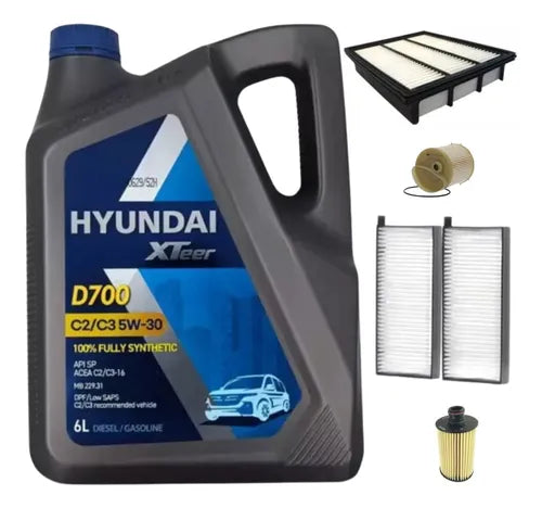 Kit de Mantención Ssangyong Action Sport 2000 13/18 Hyundai 6lt