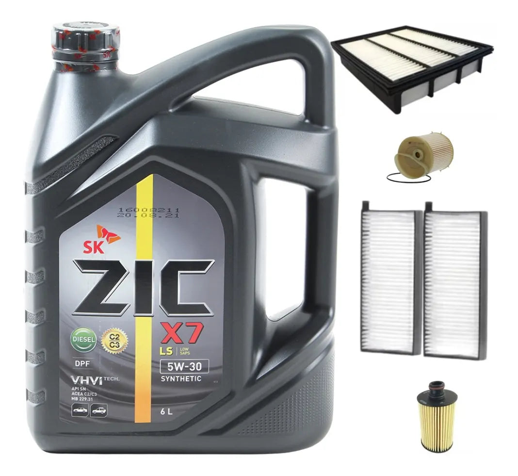 Kit de Mantencion Ssangyong Action Sport 2000 13/18 ZIC 6lt