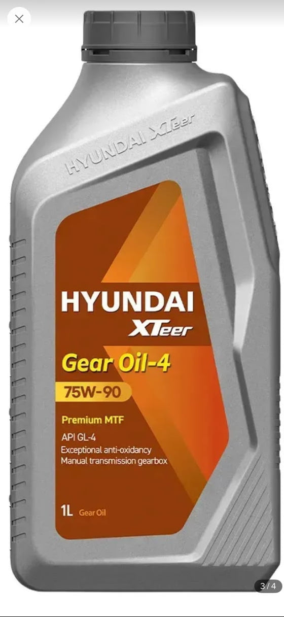 Aceite 75W90 Hyundai Xteer Gl-4 1L 1011435