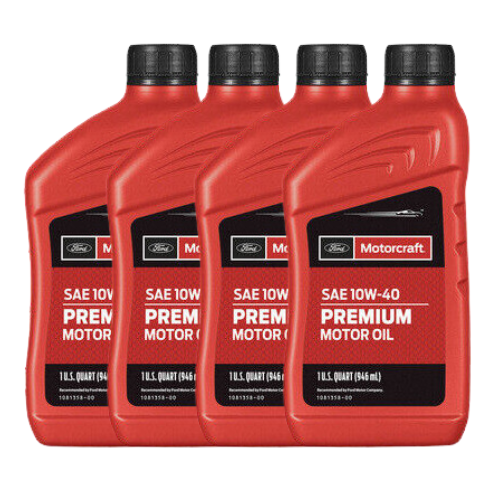 Pack 4 Aceite 10W40 Motorcraft Premium Motor 946ml