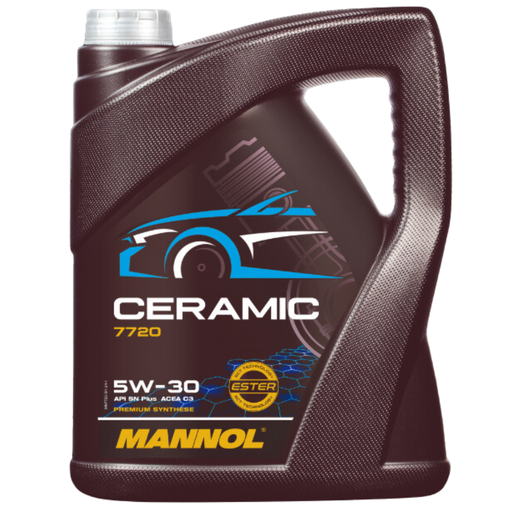 Aceite Lubricante 5W30 Mannol Ceramic SN Plus / ACEA C3 5lt