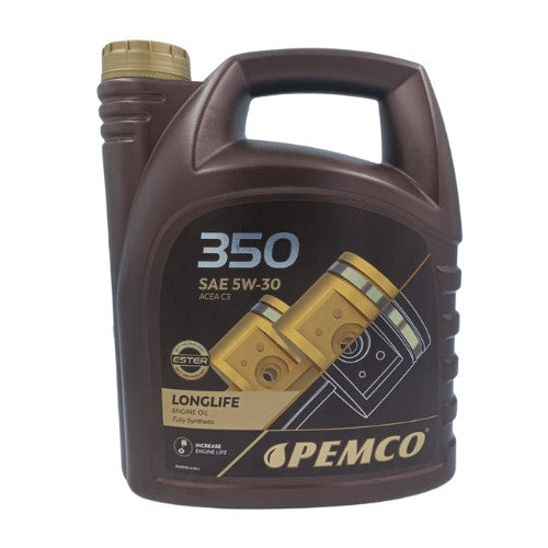 Aceite 5W30 Pemco Idrive 350 Fully Synthetic ACEA C3 / 4Lts. 01PM03504