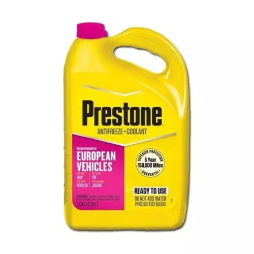 Refrigerante Anticongelante Prestone European Pink Antifreeze/Coolant 50/50 1gl