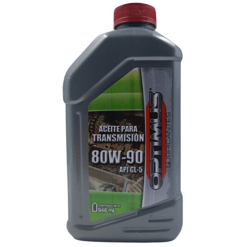 Aceite Optimus 80W90 GL-5 Semi-Sintetico 946 ML / 041010015
