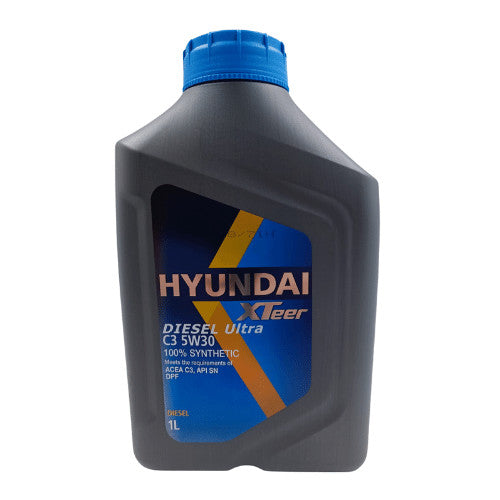 Aceite para Motor 5W30 Hyundai Xteer Sintético Diesel Ultra C3 Dpf - 1 Litro
