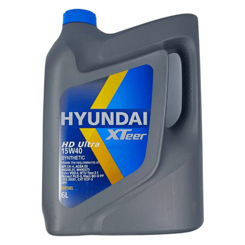 Aceite 15W40 Hyundai Xteer Hd Ultra CK-4 Dpf 6lts