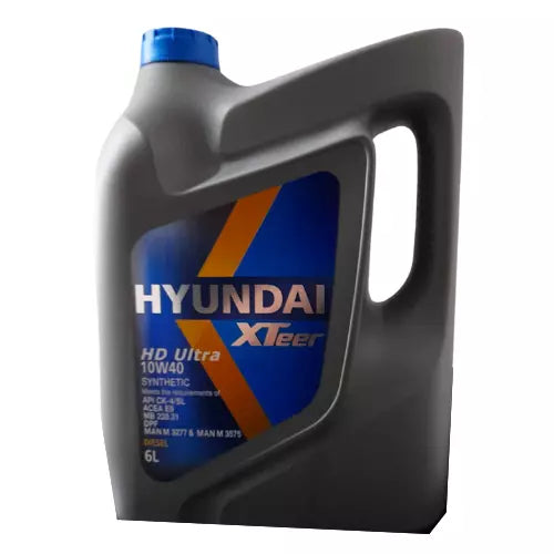 Aceite 10W40 Hyundai Xteer Hd Ultra Ck-4/Sl Dpf 6L 1061004