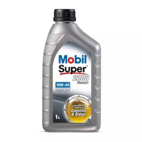 Aceite 10W40 Mobil Super 2000 Sl/Cf 1L 701077