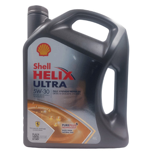 Aceite para Motor 5W30 Shell Helix Ultra Sn A3/B4 4Lts.