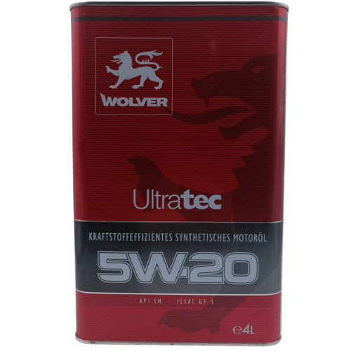 Aceite 5W20 Wolver Ultratec 4L 701764
