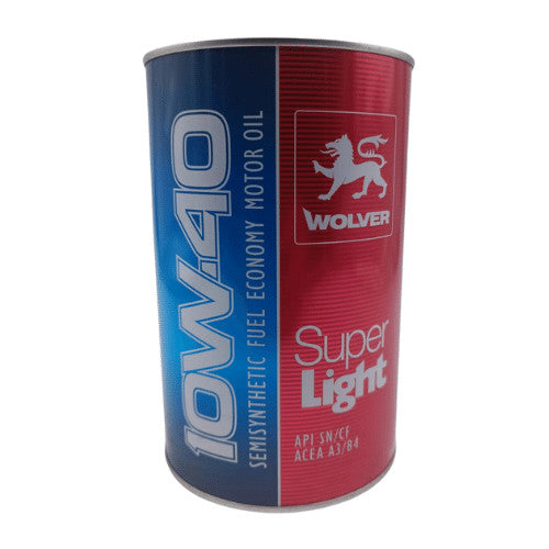 Aceite 10W40 Wolver Super Light 1Lt. / 701768