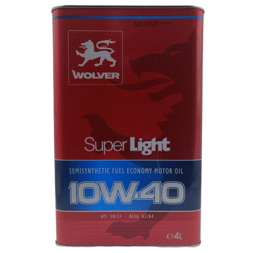 Aceite 10W40 Wolver Super Ligth 4L 701769