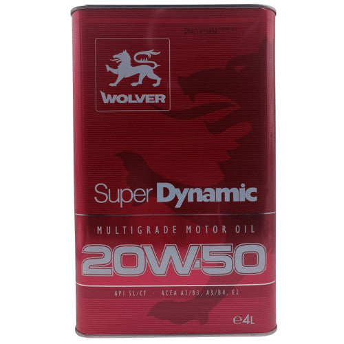 Aceite 20W50 Wolver Super Dynamic 4lts