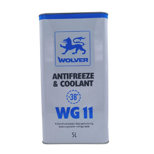Refrigerante Anticongelante WG11 Azul 50/50 Wolver 5Lts. 702026